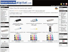 Tablet Screenshot of capacitaciondigital.com